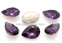 Ideal crystals, fancy picatura, purple amethyst, 10x7mm - x4