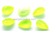 Ideal crystals, fancy picatura, neon yellow, 10x7mm - x4