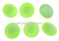 Ideal crystals, rivoli, neon lime, 12mm - x2