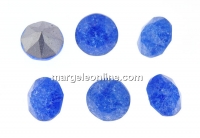 Ideal crystals, chaton, mix sapphire crackled, 8mm - x6