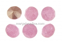 Ideal crystals, chaton, mix light rose crackled, 8mm - x6