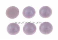 Ideal crystals, cabochon, smoky violet, 3.8mm - x10