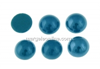 Ideal crystals, cabochon, indicolite, 3.8mm - x10