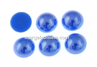 Ideal crystals, cabochon, ultramarine, 8.5mm - x2