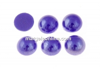 Ideal crystals, cabochon, royal blue, 3.8mm - x10