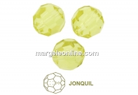 Preciosa, faceted round bead, jonquil, 3mm - x10