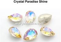 Ideal crystals, fancy drop, starshine, 10x7mm - x4