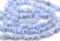 Blue chalcedony - chips 40cm