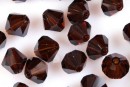 Swarovski, bicone bead, mocca, 6mm - x10