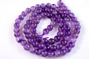 Amethyst, round, 4.2mm