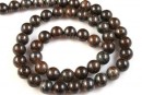 Bronzite, round, 4mm