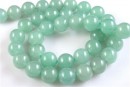 Green aventurine, round, 6.5mm