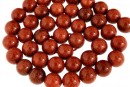 Brown goldstone, round, 10mm