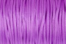 Snur satin, mov, 1.5mm - 5m