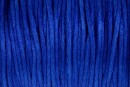 Snur satin, albastru cobalt, 1.5mm - 5m