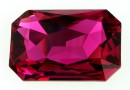 Swarovski, rivoli cabochon, fuchsia, 27x18.5mm - x1