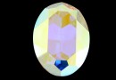 Swarovski, rivoli, cabochon aurora borealis, 30x22mm - x1