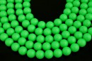 Swarovski pearl, neon green, 6mm - x20