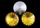 Swarovski, rivoli, sunflower, 10mm - x2