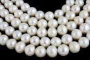 Freshwater Pearls - 8.5mmx7.5-8mm white