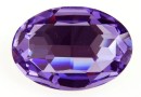 Swarovski, rivoli cabochon, tanzanite, 30x22mm - x1