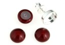 Swarovski, crystal pearl cabochon, bordeaux, 8mm - x2