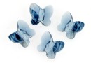 Swarovski, butterfly bead, denim blue, 6mm - x2