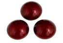 Swarovski, crystal pearl cabochon, bordeaux, 10mm - x2