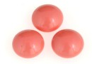 Swarovski, crystal pearl cabochon, pink coral, 6mm - x2