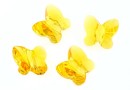 Swarovski, butterfly bead, sunflower, 8mm - x2