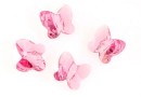 Swarovski, butterfly bead, light rose, 8mm - x2