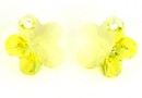 Swarovski, flower pendant, jonquil, 12mm - x2