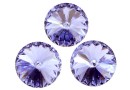 Swarovski, rivoli, provence lavender, 10mm - x2