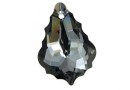 Swarovski, baroque pendant, crystal silver night, 22mm - x1