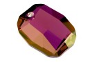 Swarovski, graphic pendant, lilac shadow, 19mm - x1