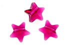 Swarovski, star bead, fuchsia, 8mm - x2