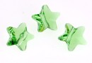 Swarovski, star bead, peridot, 8mm - x2