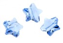 Swarovski, star bead, light sapphire, 8mm - x2