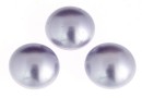 Swarovski, crystal pearl cabochon, lavender, 8mm - x2