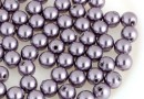 Swarovski one hole pearls, mauve, 4mm - x4