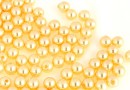 Swarovski one hole pearls, light gold, 4mm - x4