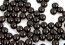 Swarovski one hole pearls, deep brown, 4mm - x4