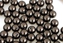 Swarovski one hole pearls, brown, 5mm - x4