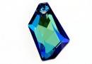 Swarovski, De-art pendant, bermuda blue, 24mm - x1