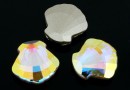 Swarovski, shell fancy, aurora borealis, 14mm - x1