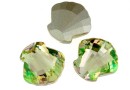 Swarovski, shell fancy, luminous green, 14mm - x1