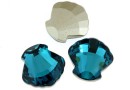 Swarovski, shell fancy, indicolite, 14mm - x1