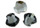 Swarovski, shell fancy, silver night, 14mm - x1