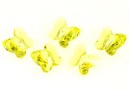 Swarovski, butterfly bead, jonquil, 6mm - x2