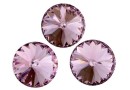 Swarovski, rivoli, light amethyst, 12mm - x2